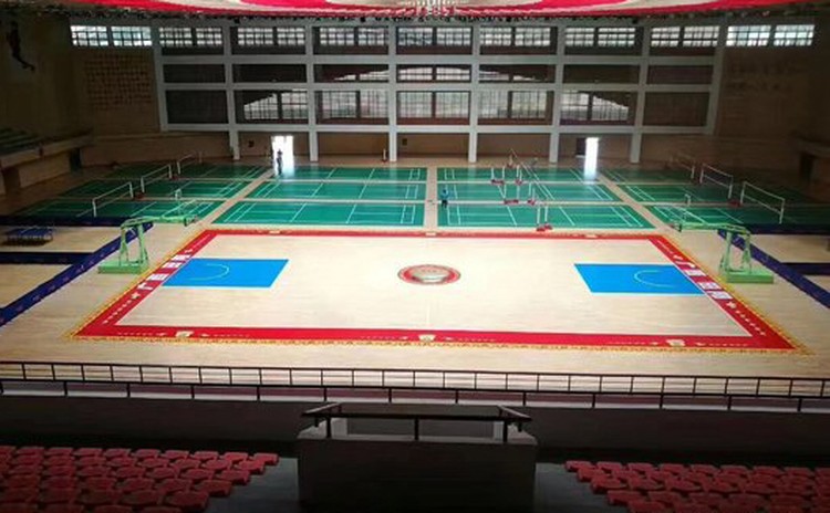 河北張家口室內(nèi)籃球場(chǎng)吸音板聲學(xué)工程